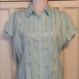 🌼Host Pick🌼NY&Company Short-Sleeve Blouse